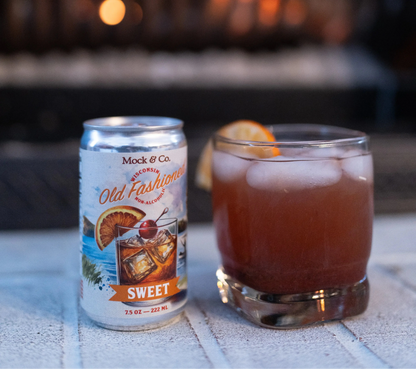 Wisconsin Old Fashioned Sweet | Non-Alcoholic Ready-to-Drink Cocktail | 4-Pack