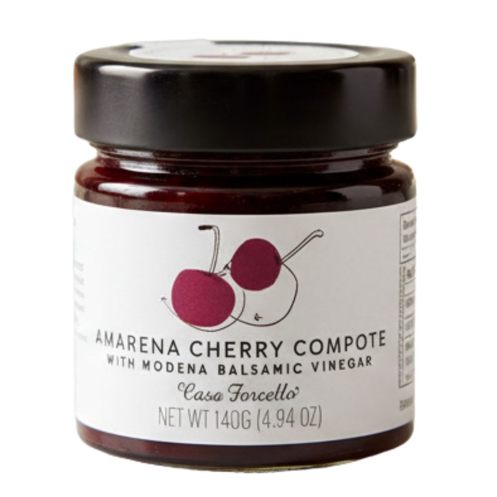 Amarena Cherry Compote Casa Forcello® | Artisan Balsamic Cherry Preserve from Lombardia