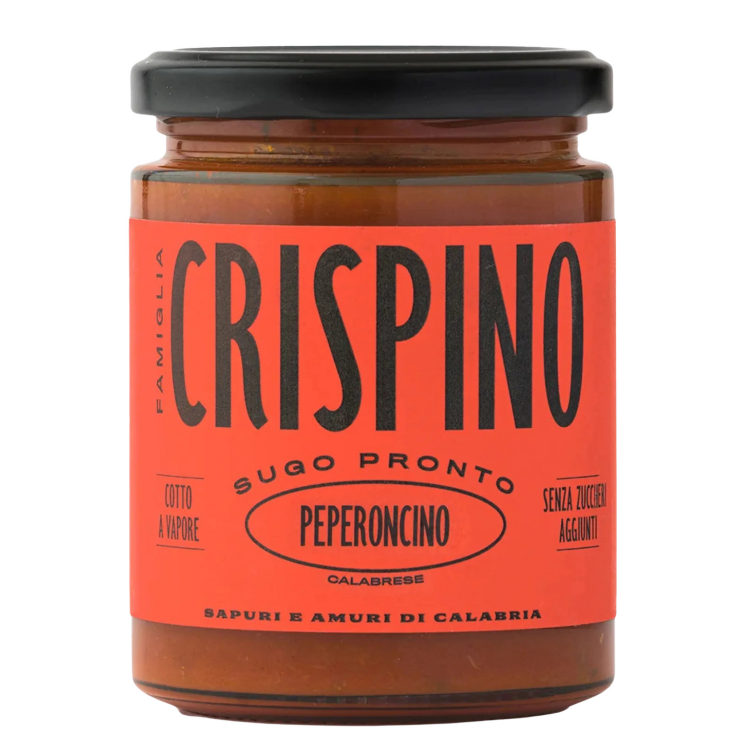 Famiglia Crispino Calabrian Chili Pepper Sauce — Spicy Ready-Made Sugo