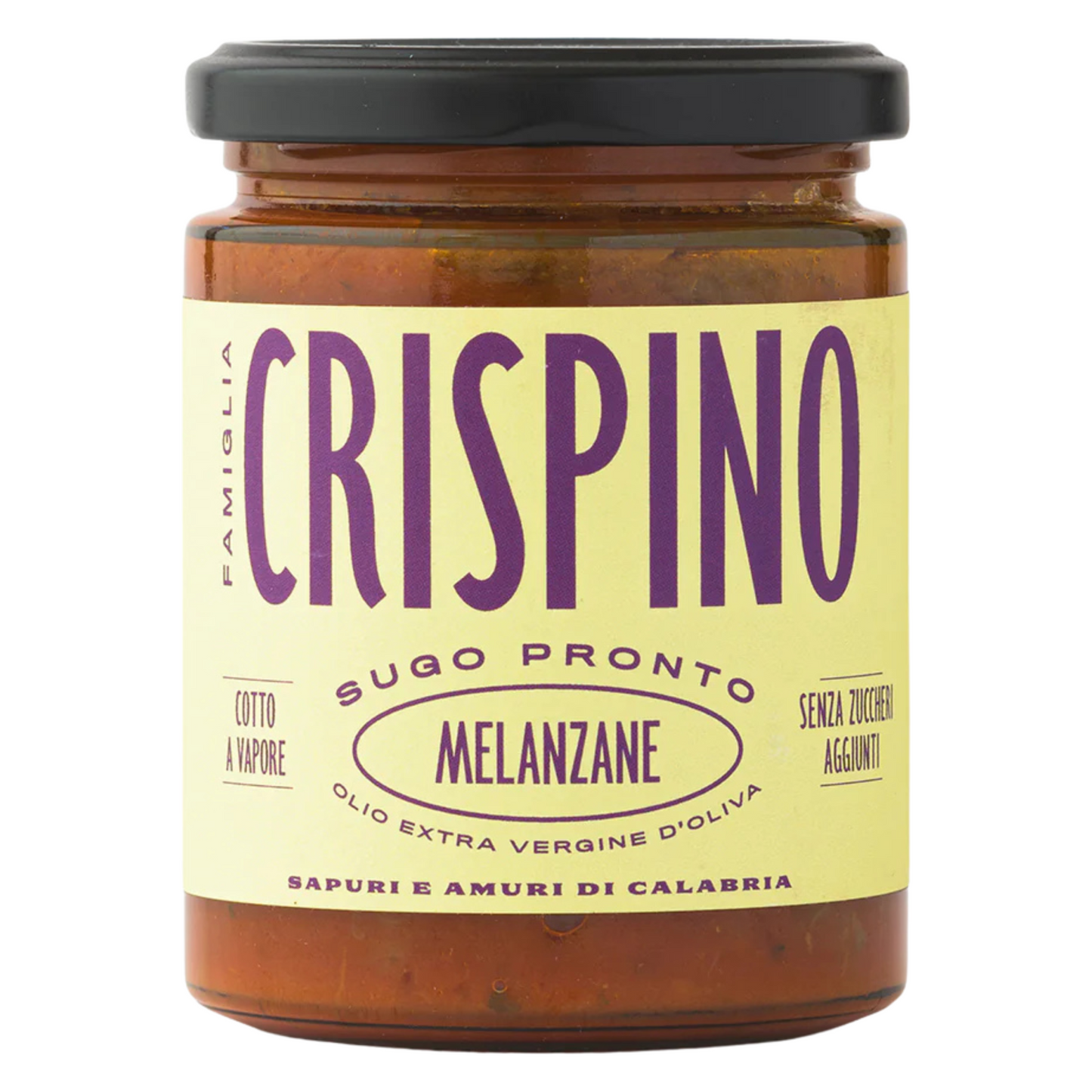 Famiglia Crispino Calabrese Eggplant Pasta Sauce — Melanzane Sugo