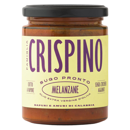Famiglia Crispino Calabrese Eggplant Pasta Sauce — Melanzane Sugo