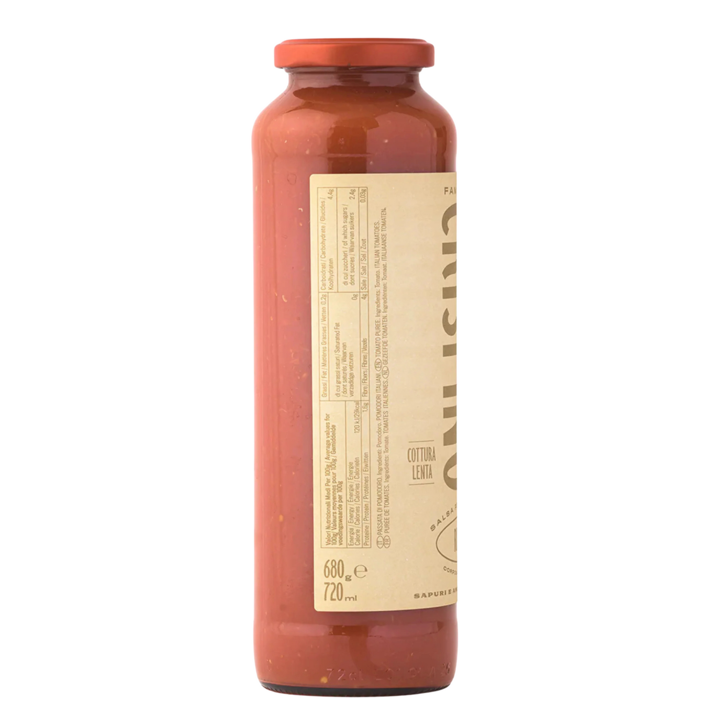 Famiglia Crispino Rustic Pasta Sauce Starter — Slow-Cook Italian Base