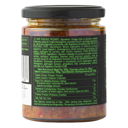 Famiglia Crispino Spicy Arrabbiata Bruschetta Spread — Hot Pepper Italian Antipasto