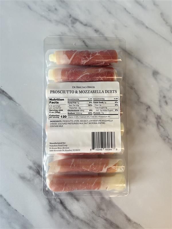 Italian Prosciutto & Mozzarella Duet