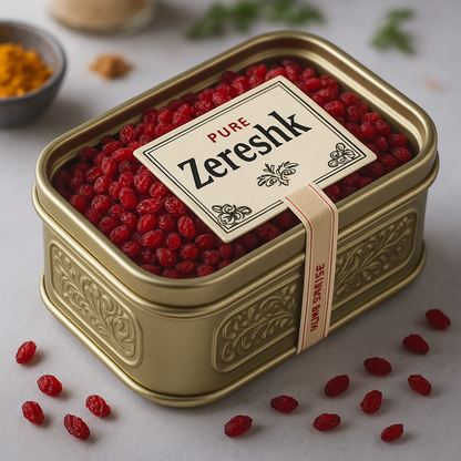 Pure Persian Zereshk Barberries | Sun-Dried Persian Barberries for Rice, Tea & Cooking