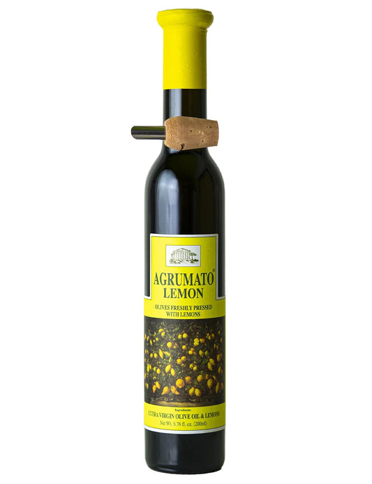 Agrumato® Lemon Extra Virgin Olive Oil | Whole-Fruit Crushed, Abruzzo, Italy (200ml)