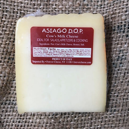 Asiago D’Allevo DOP Mitica® | Traditional Mountain Cheese | 5 Months Aged | Nicola's Marketplace