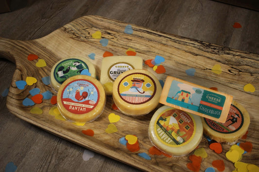 Thank You Cheese Gift Box | 7 Wisconsin Artisan Cheeses | Gourmet Thank You Gift