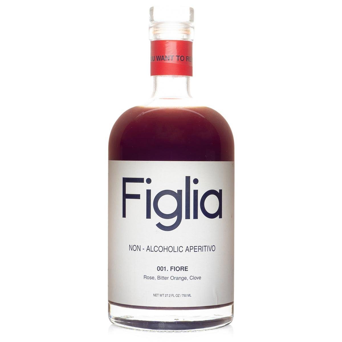 Figlia 001 Fiore Non-Alcoholic Aperitivo | Floral & Bitter | 750ml
