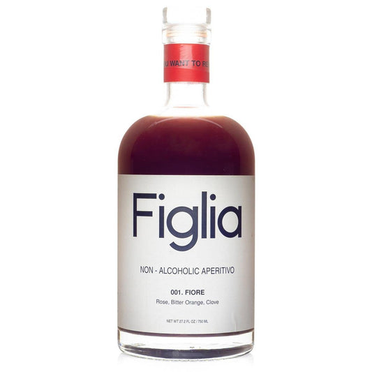 Figlia 001 Fiore Non-Alcoholic Aperitivo | Floral & Bitter | 750ml