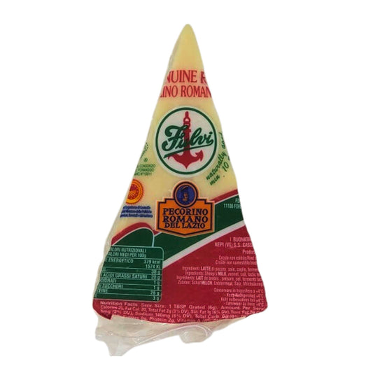 Genuine Fulvi® Pecorino Romano DOP | Whole Milk, Less Salty | Lazio, Italy