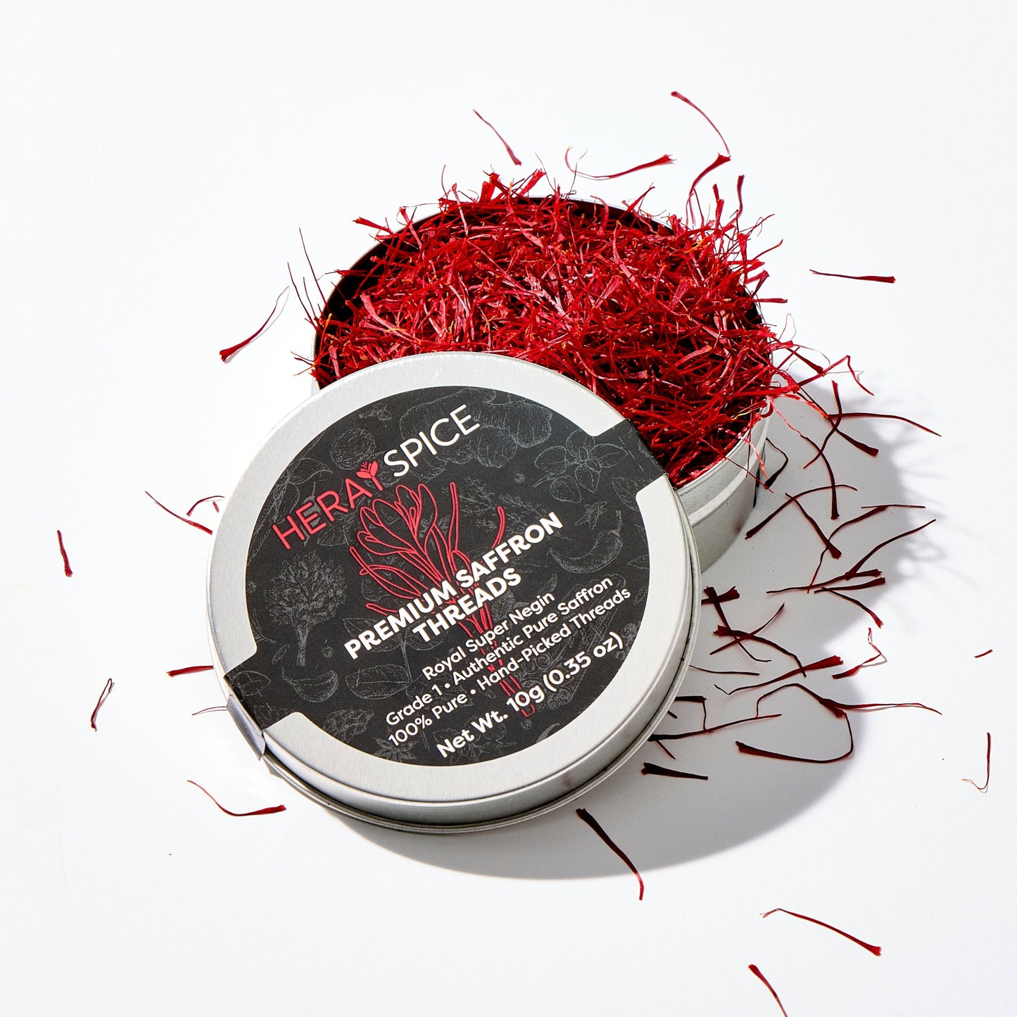 10 Grams (0.3 Oz) Heray Afghan Saffron Extra Class Premium Super Negin Quality