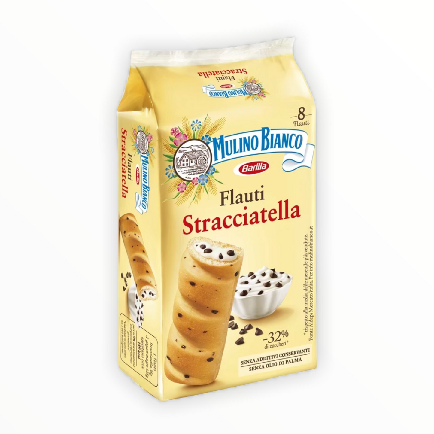 Mulino Bianco Flauti Stracciatella 280g