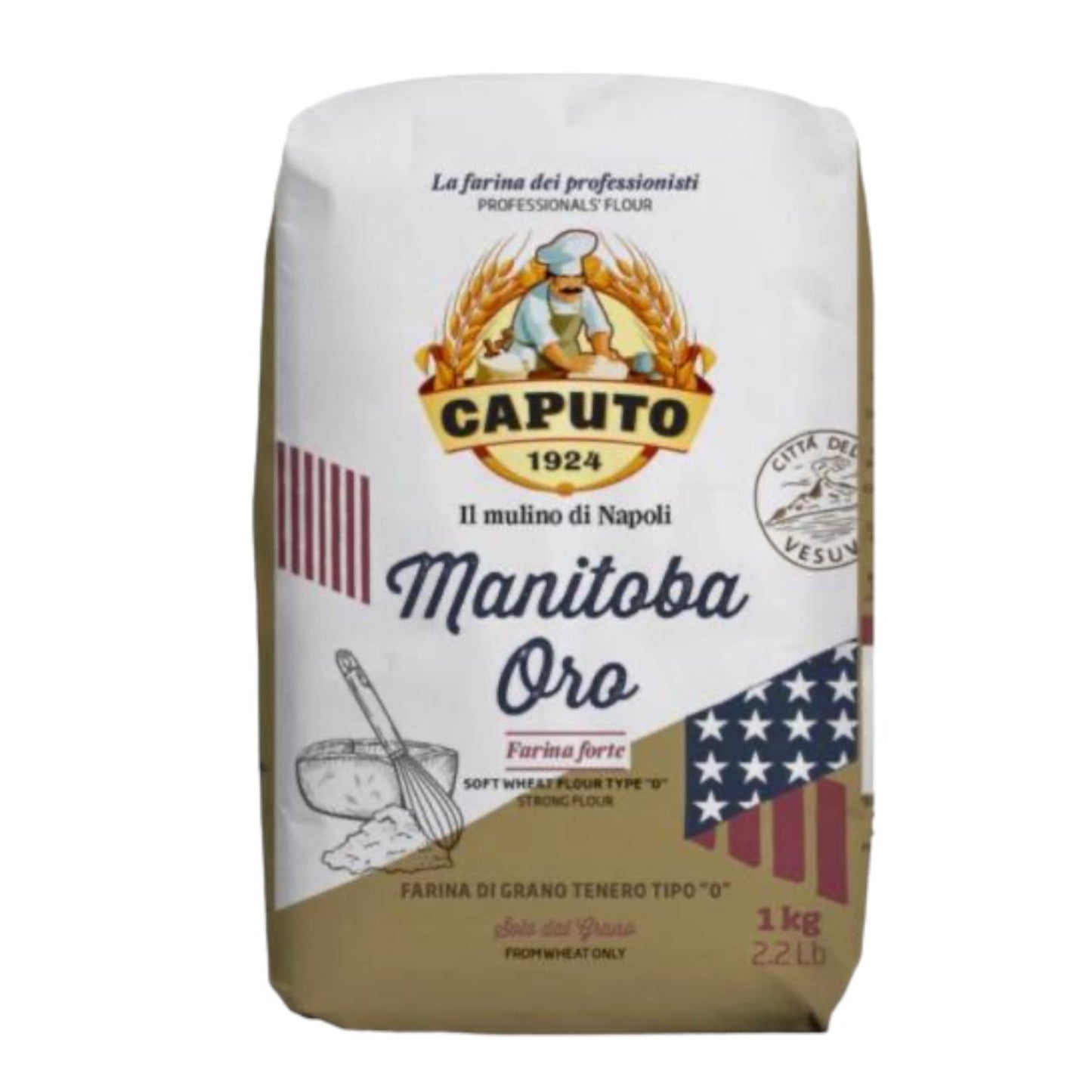 Caputo Flour Manitoba Oro Type “0” 2.2lb