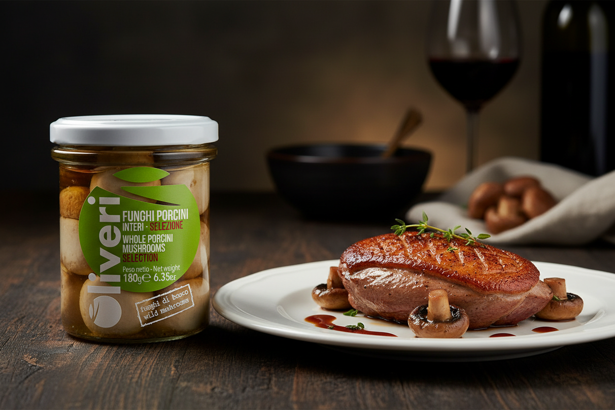 Lifestyle 3 — Pato con porcini, fine dining