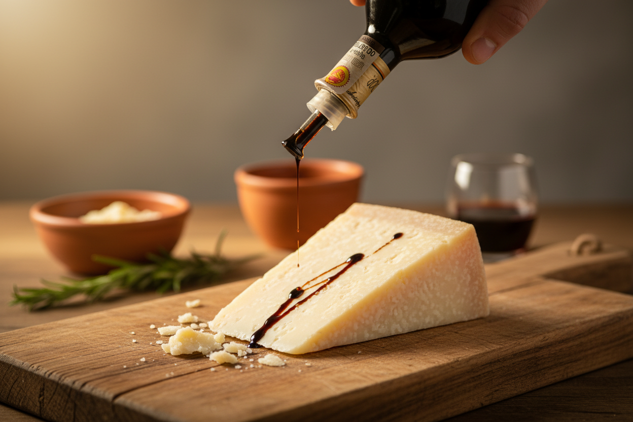 Lifestyle — Drizzle over Parmigiano