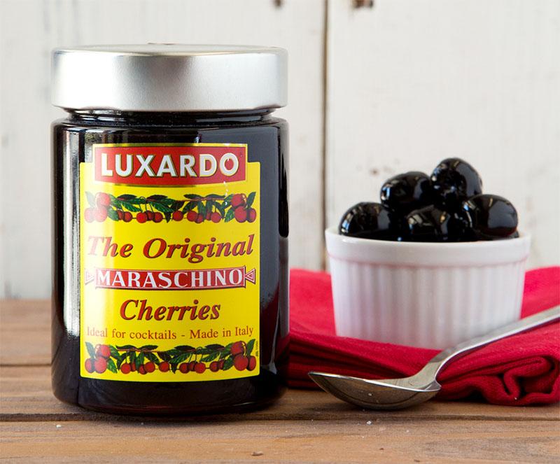 Luxardo Maraschino Cherries | Gourmet Cocktail Garnish | 14oz / 400g
