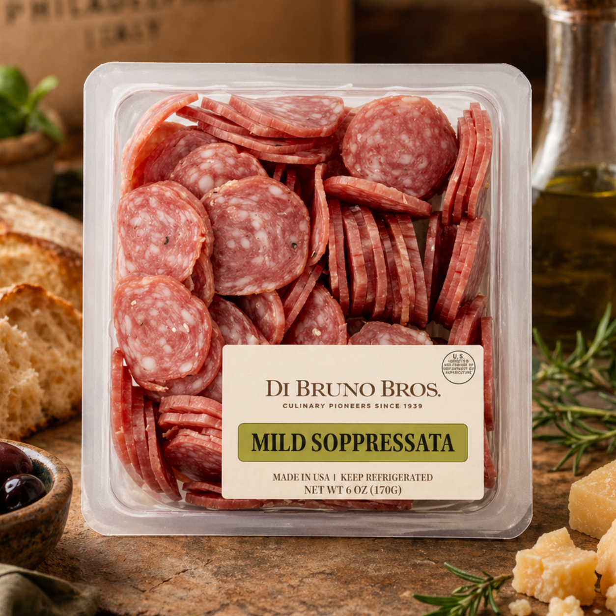 Mild Soppressata Sliced Coin Pack