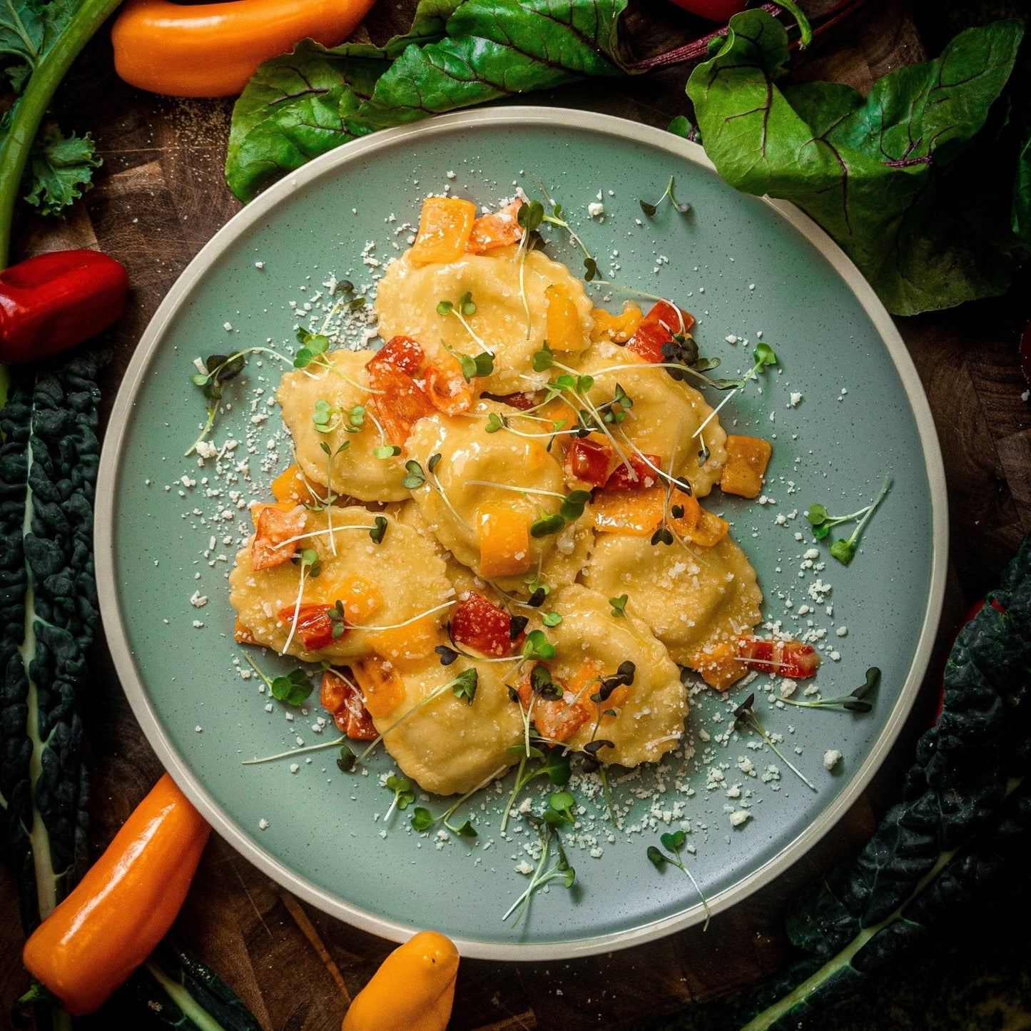 Roasted Corn Ravioli | Hand-Shucked Jersey Corn, Ricotta & Parmigiano Reggiano – Vegetarian, 24 Pieces
