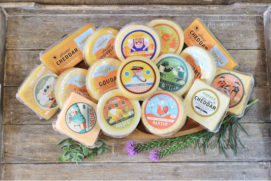 Ultimate Wisconsin Cheese Sampler | 15 Artisan Cheeses | King-Sized Cheese Gift Box